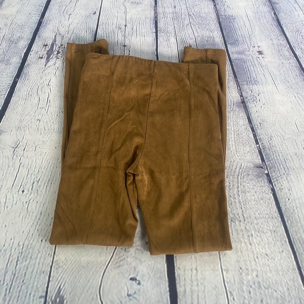 Ci Sono Faux Suede Saddle Legging Pants - Picture 7 of 7